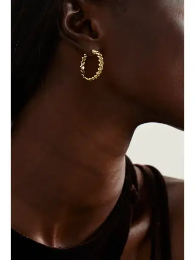 Anita Ko 18-karat Gold Hoop Earrings | Thumbnail 2 Anita Ko 18-karat Gold Hoop Earrings | Thumbnail 2