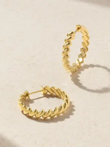 Anita Ko 18-karat Gold Hoop Earrings | Thumbnail 1 Anita Ko 18-karat Gold Hoop Earrings | Thumbnail 1