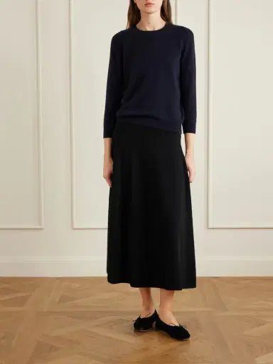 The Row Masini Cashmere-blend Midi Skirt | Thumbnail 2 The Row Masini Cashmere-blend Midi Skirt | Thumbnail 2
