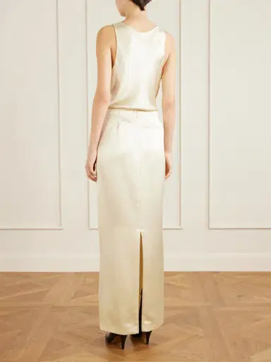 The Row Bartelle Silk-satin Maxi Skirt | Thumbnail 4 The Row Bartelle Silk-satin Maxi Skirt | Thumbnail 4