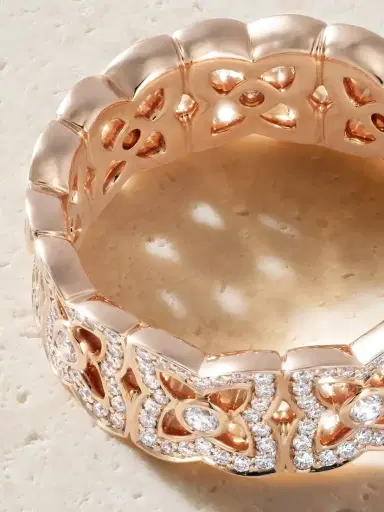 De Beers London Lotus By De Beers 18-karat Rose Gold Diamond Ring | Thumbnail 3 De Beers London Lotus By De Beers 18-karat Rose Gold Diamond Ring | Thumbnail 3