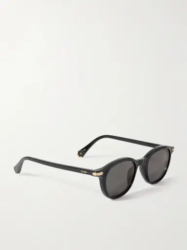 Cartier Eyewear Godron De Cartier D-frame Acetate Sunglasses | Thumbnail 3 Cartier Eyewear Godron De Cartier D-frame Acetate Sunglasses | Thumbnail 3
