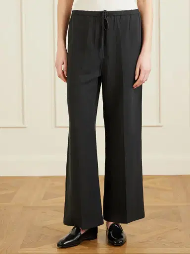 TOTEME Linen Wide-leg Pants | Thumbnail 3 TOTEME Linen Wide-leg Pants | Thumbnail 3