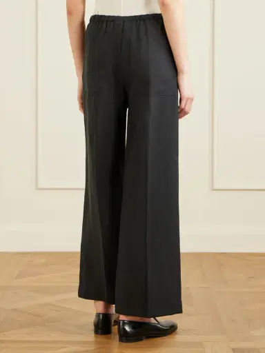 TOTEME Linen Wide-leg Pants | Thumbnail 4 TOTEME Linen Wide-leg Pants | Thumbnail 4