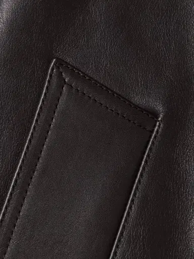 Bottega Veneta Shearling-trimmed Leather Jacket | Thumbnail 5 Bottega Veneta Shearling-trimmed Leather Jacket | Thumbnail 5