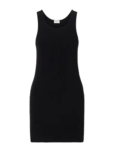 Saint Laurent Cotton Mini Dress | Thumbnail 1 Saint Laurent Cotton Mini Dress | Thumbnail 1