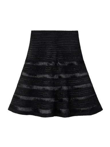 Alaïa Ribbed-knit Mini Skirt | Thumbnail 1 Alaïa Ribbed-knit Mini Skirt | Thumbnail 1