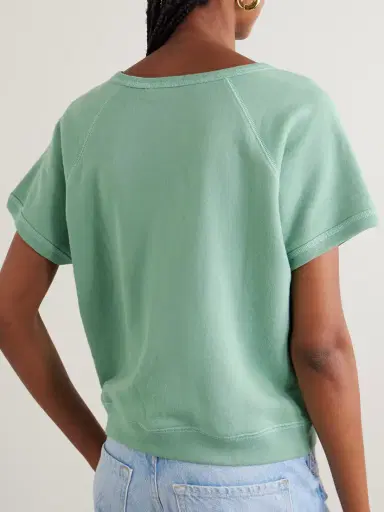 Mother Appliquéd Cotton-jersey Sweatshirt | Thumbnail 3 Mother Appliquéd Cotton-jersey Sweatshirt | Thumbnail 3