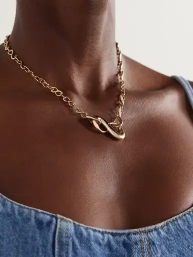 Marla Aaron Myriad Lock 18-karat Gold Necklace | Thumbnail 2 Marla Aaron Myriad Lock 18-karat Gold Necklace | Thumbnail 2