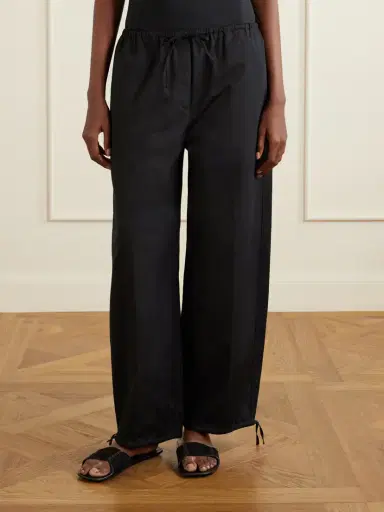 TOTEME Cotton Wide-leg Cotton Balloon Pants | Thumbnail 3 TOTEME Cotton Wide-leg Cotton Balloon Pants | Thumbnail 3