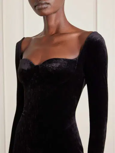 Balenciaga Velvet Bustier Gown | Thumbnail 5 Balenciaga Velvet Bustier Gown | Thumbnail 5
