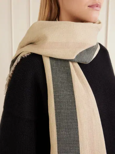 The Row Cadia Cotton And Linen-blend Scarf | Thumbnail 3 The Row Cadia Cotton And Linen-blend Scarf | Thumbnail 3