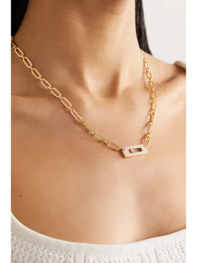 Messika My Move 18-karat Gold Diamond Necklace | Thumbnail 2 Messika My Move 18-karat Gold Diamond Necklace | Thumbnail 2