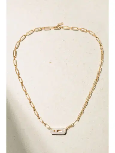 Messika My Move 18-karat Gold Diamond Necklace | Thumbnail 4 Messika My Move 18-karat Gold Diamond Necklace | Thumbnail 4