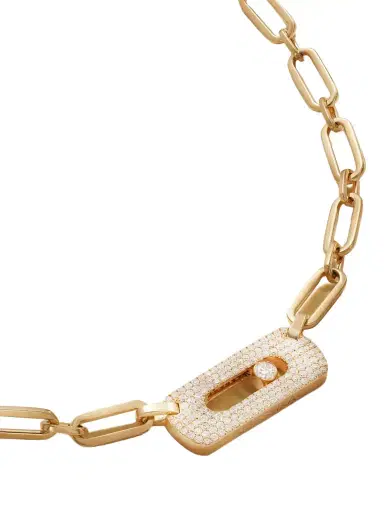 Messika My Move 18-karat Gold Diamond Necklace | Thumbnail 1 Messika My Move 18-karat Gold Diamond Necklace | Thumbnail 1