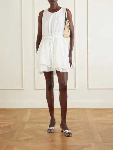 Loewe + Paula'a Ibiza Flower Embellished Pvc Mules | Thumbnail 4 Loewe + Paula'a Ibiza Flower Embellished Pvc Mules | Thumbnail 4