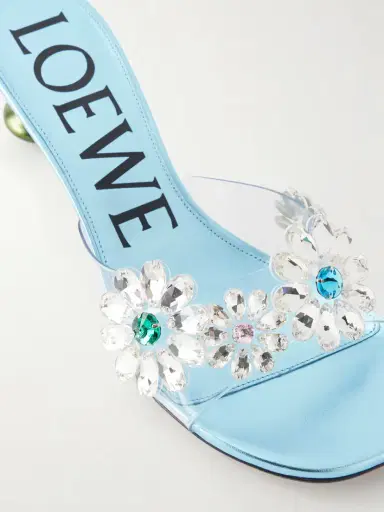 Loewe + Paula'a Ibiza Flower Embellished Pvc Mules | Thumbnail 5 Loewe + Paula'a Ibiza Flower Embellished Pvc Mules | Thumbnail 5