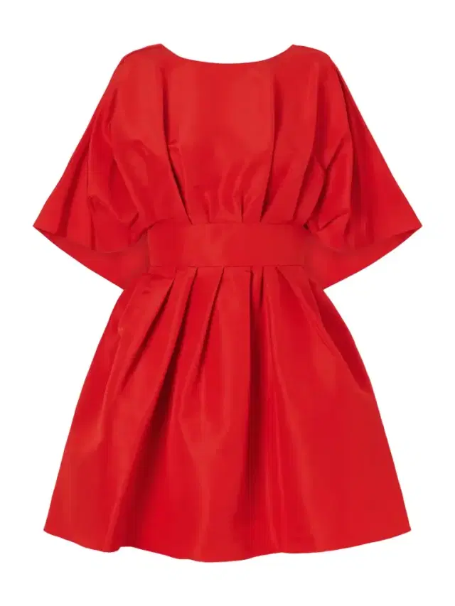 Pleated Silk-faille Mini Dress Pleated Silk-faille Mini Dress