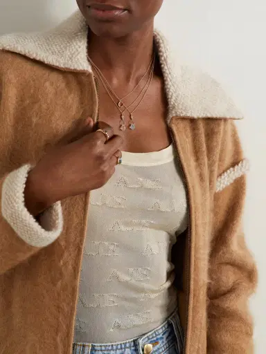 Melissa Joy Manning 14-karat Recycled Gold Diamond Necklace | Thumbnail 5 Melissa Joy Manning 14-karat Recycled Gold Diamond Necklace | Thumbnail 5