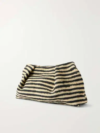 SENSI STUDIO Medium Two-tone Sisal Clutch | Thumbnail 4 SENSI STUDIO Medium Two-tone Sisal Clutch | Thumbnail 4