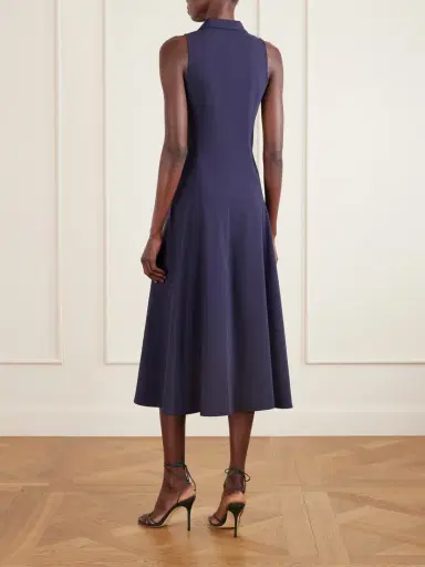 Ralph Lauren Collection Alecia Cotton-blend Jersey Midi Dress | Thumbnail 3 Ralph Lauren Collection Alecia Cotton-blend Jersey Midi Dress | Thumbnail 3