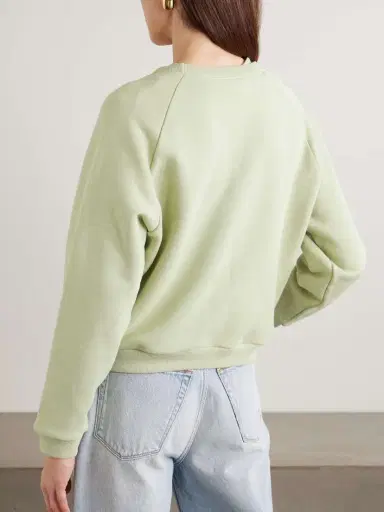 Jamie Haller The Daily Cotton-terry Sweatshirt | Thumbnail 3 Jamie Haller The Daily Cotton-terry Sweatshirt | Thumbnail 3
