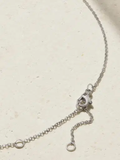 De Beers London Lotus By De Beers 18-karat White Gold Diamond Necklace | Thumbnail 3 De Beers London Lotus By De Beers 18-karat White Gold Diamond Necklace | Thumbnail 3
