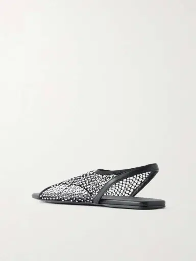 Christopher Esber Minette Crystal-embellished Leather Sandals | Thumbnail 3 Christopher Esber Minette Crystal-embellished Leather Sandals | Thumbnail 3