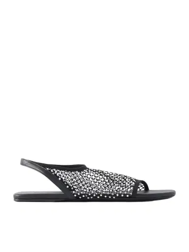 Christopher Esber Minette Crystal-embellished Leather Sandals | Thumbnail 1 Christopher Esber Minette Crystal-embellished Leather Sandals | Thumbnail 1