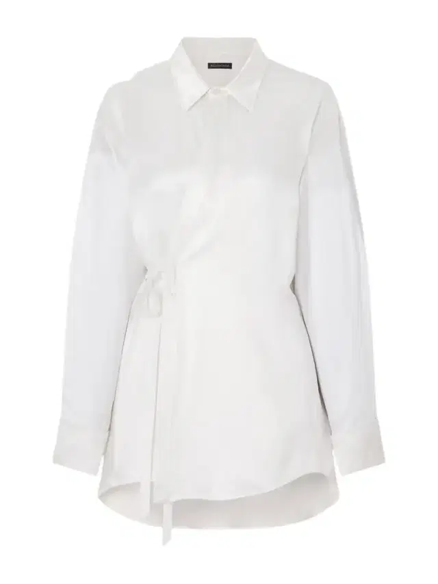 Tie-detailed Crystal-embellished Silk-blend Satin Blouse Tie-detailed Crystal-embellished Silk-blend Satin Blouse