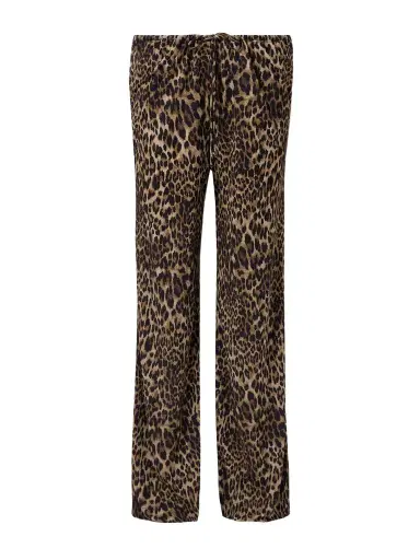 Nili Lotan Adriel Leopard-print Crepe De Chine Wide-leg Pants | Thumbnail 1 Nili Lotan Adriel Leopard-print Crepe De Chine Wide-leg Pants | Thumbnail 1
