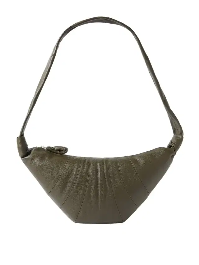 Croissant Medium Paneled Textured-leather Shoulder Bag Croissant Medium Paneled Textured-leather Shoulder Bag