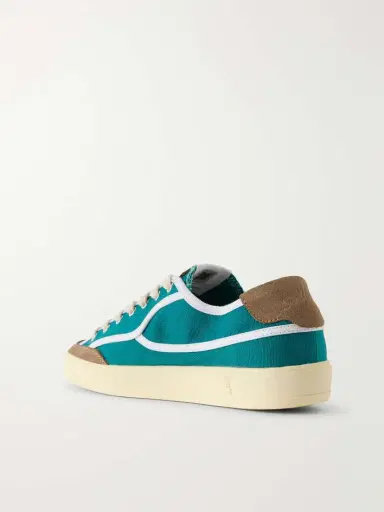 Autry Windscape Low Suede-trimmed Canvas Sneakers | Thumbnail 3 Autry Windscape Low Suede-trimmed Canvas Sneakers | Thumbnail 3
