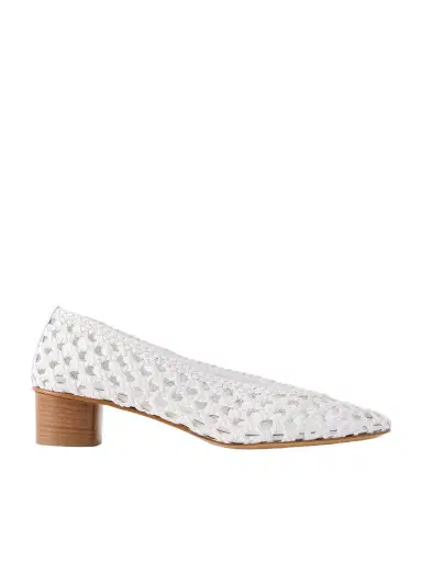 Le Monde Béryl Woven 40 Leather Pumps | Thumbnail 1 Le Monde Béryl Woven 40 Leather Pumps | Thumbnail 1