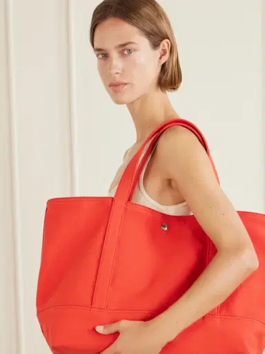 TOTEME Organic Cotton-canvas Tote | Thumbnail 2 TOTEME Organic Cotton-canvas Tote | Thumbnail 2