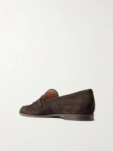 Gianvito Rossi Georgie Suede Loafers | Thumbnail 3 Gianvito Rossi Georgie Suede Loafers | Thumbnail 3