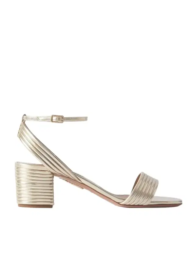 Sundance 50 Metallic Vegan Material Sandals Sundance 50 Metallic Vegan Material Sandals