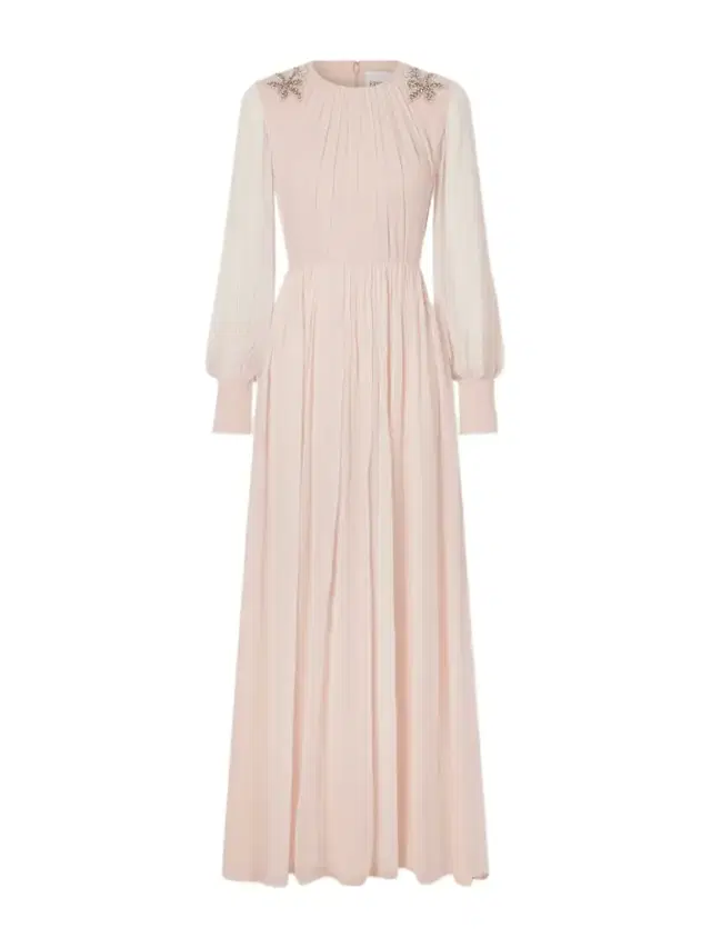 Crystal-embellished Crêpon Gown Crystal-embellished Crêpon Gown