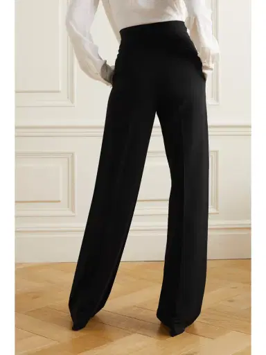Another Tomorrow + Net Sustain Stretch-merino Wool Wide-leg Pants | Thumbnail 3 Another Tomorrow + Net Sustain Stretch-merino Wool Wide-leg Pants | Thumbnail 3