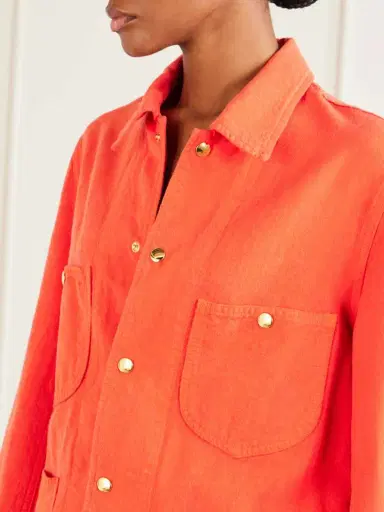 Auralee Wool, Cotton And Linen-blend Jacket | Thumbnail 5 Auralee Wool, Cotton And Linen-blend Jacket | Thumbnail 5