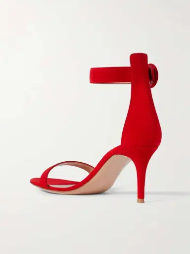 Gianvito Rossi Portofino 70 Suede Sandals | Thumbnail 3 Gianvito Rossi Portofino 70 Suede Sandals | Thumbnail 3