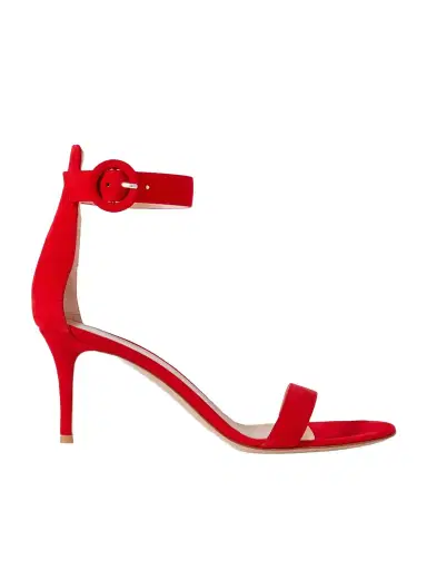 Gianvito Rossi Portofino 70 Suede Sandals | Thumbnail 1 Gianvito Rossi Portofino 70 Suede Sandals | Thumbnail 1