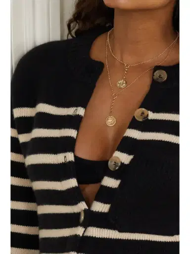 Foundrae + Net Sustain Wholeness 18-karat Recycled Gold Diamond Necklace | Thumbnail 5 Foundrae + Net Sustain Wholeness 18-karat Recycled Gold Diamond Necklace | Thumbnail 5