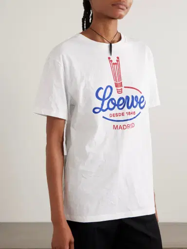 Loewe Printed Jersey T-shirt | Thumbnail 3 Loewe Printed Jersey T-shirt | Thumbnail 3