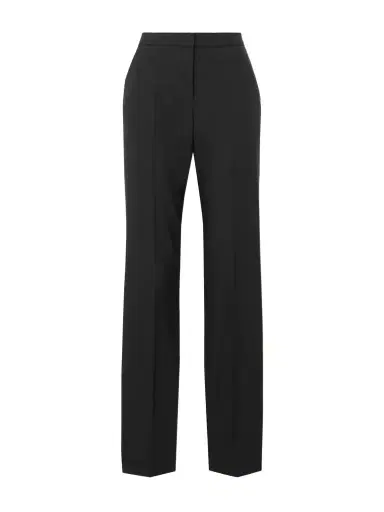 Another Tomorrow + Net Sustain Pleated Merino Wool Straight-leg Pants | Thumbnail 1 Another Tomorrow + Net Sustain Pleated Merino Wool Straight-leg Pants | Thumbnail 1