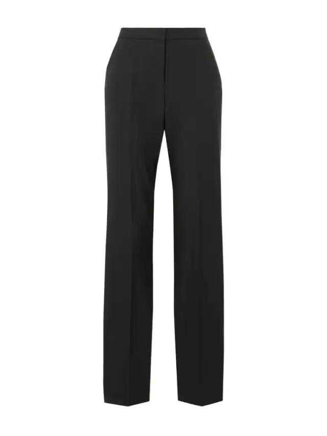 + Net Sustain Pleated Merino Wool Straight-leg Pants + Net Sustain Pleated Merino Wool Straight-leg Pants