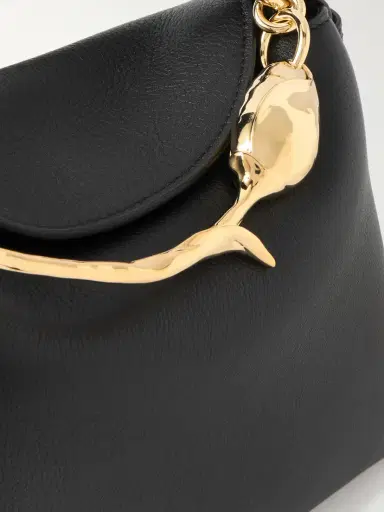 Erdem Bloom Large Embellished Textured-leather Shoulder Bag | Thumbnail 4 Erdem Bloom Large Embellished Textured-leather Shoulder Bag | Thumbnail 4