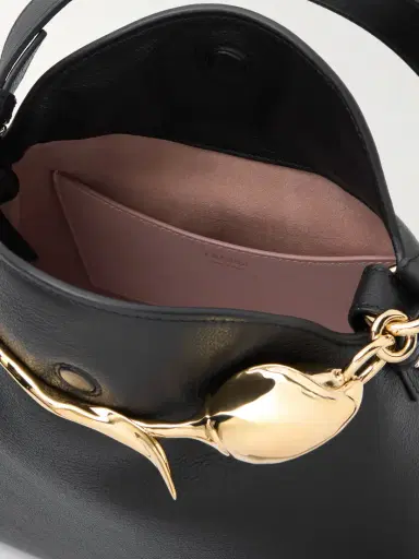 Erdem Bloom Large Embellished Textured-leather Shoulder Bag | Thumbnail 5 Erdem Bloom Large Embellished Textured-leather Shoulder Bag | Thumbnail 5