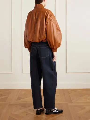 Givenchy Padded Leather Bomber Jacket | Thumbnail 4 Givenchy Padded Leather Bomber Jacket | Thumbnail 4