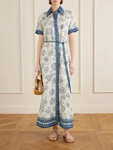 ALÉMAIS Lucky Printed Linen Maxi Dress | Thumbnail 2 ALÉMAIS Lucky Printed Linen Maxi Dress | Thumbnail 2